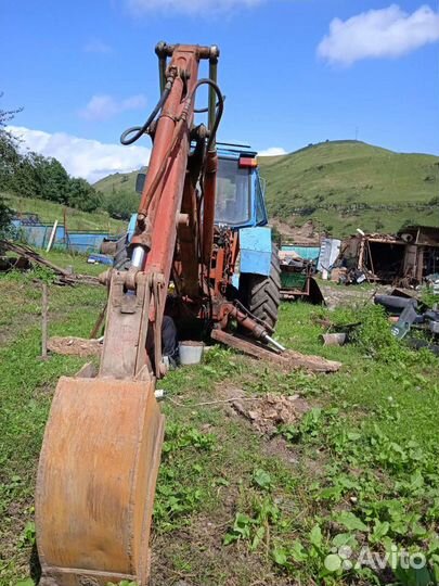 Экскаваторная установка на мтз