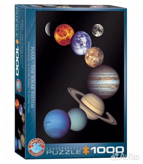 Пазл Eurographics 1000 деталей, элементов: nasa