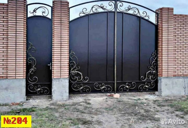 Кованные ворота