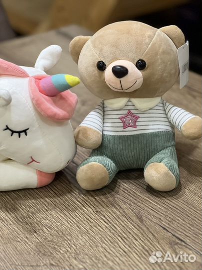 Мягкие игрушки новые