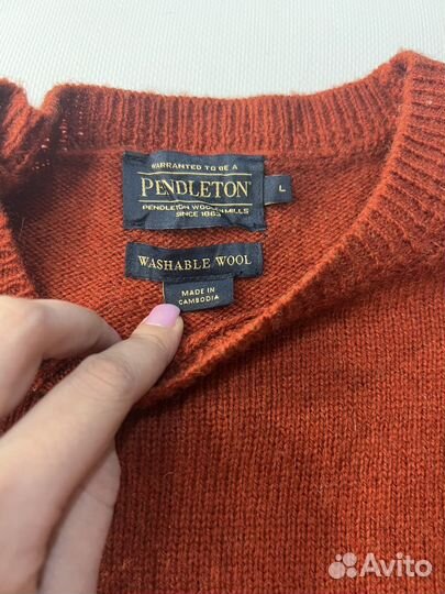 Джемпер шерсть Pendleton