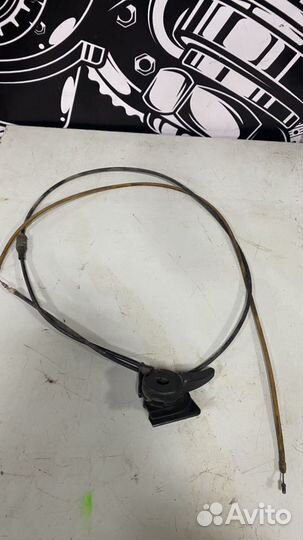 Ручка открывания капота с тросом W140