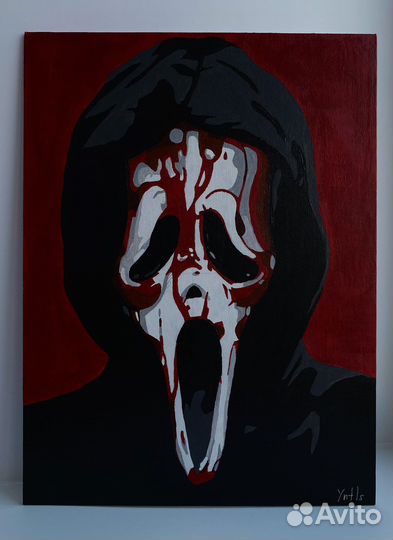 Картина холст, акрил. Ручная работа