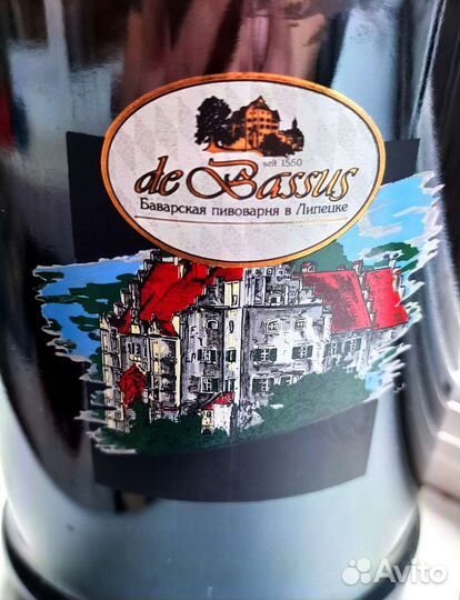 Фирменная бутыль De Bassus