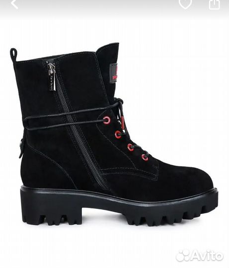 Ботинки женские зимние натуральная замша