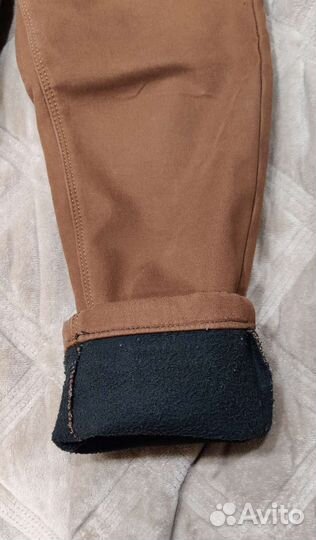 Брюки на флисе