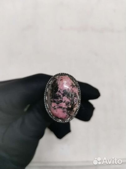 Кольцо старинное бижутерия до 1917г 19,5 мм (Ч)