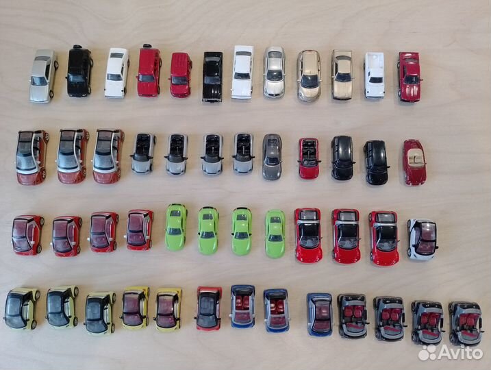 Модели машин из европейских киндеров