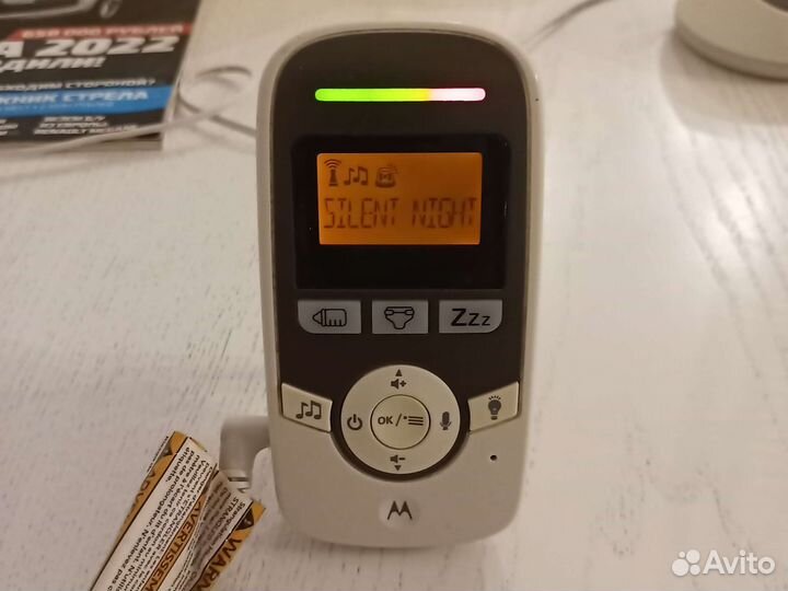 Радионяня Motorola MBP161 timer