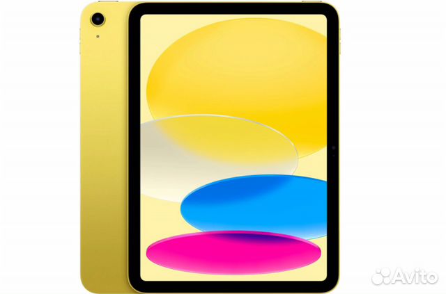 Apple iPad 10, 2022, 256 гб, Wi-Fi + сим, желтый