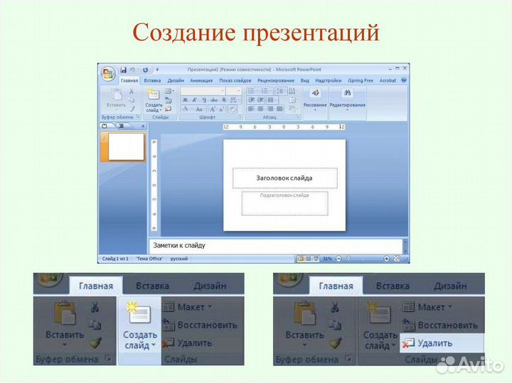 Набор и оформление текста, написание программ