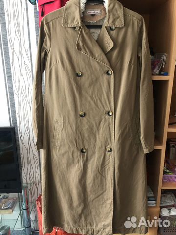 Плащ тренч женский 42 44 бу