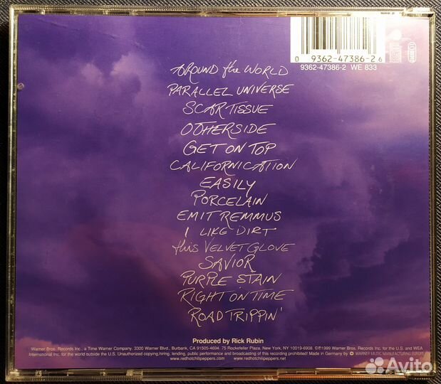 Red Hot Chili Peppers – Californication (EU)