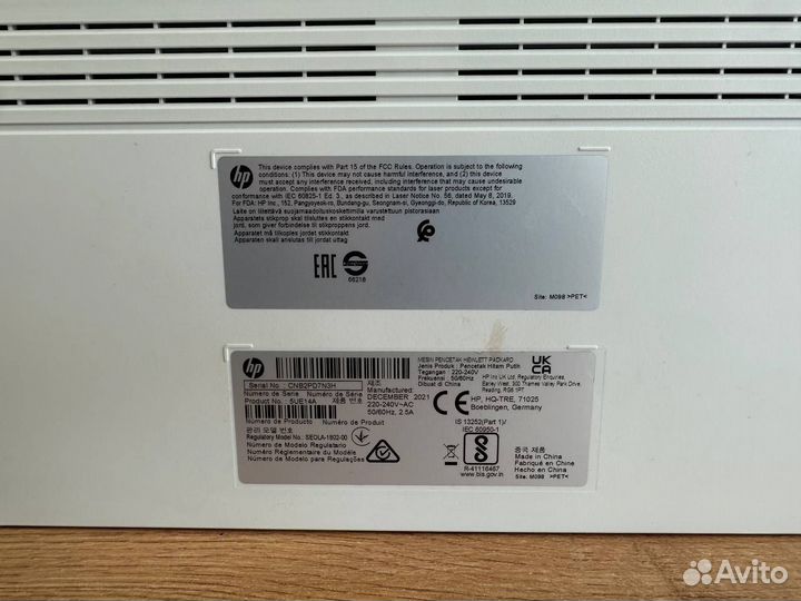 Принтер HP Laser 107w