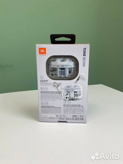 JBL Tune Beam Ghost White новые/Европа/оригинал