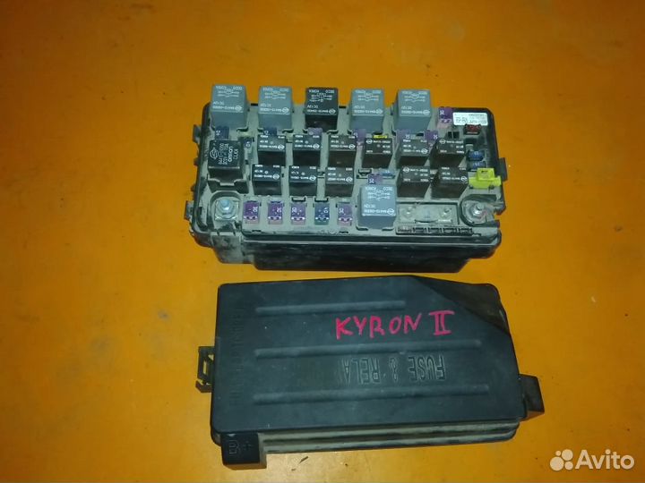 Блок предохранителей на Ssang Yong Kyron