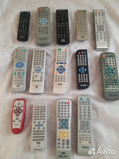 Пульты для Видеомагнитофонов, тв, двд