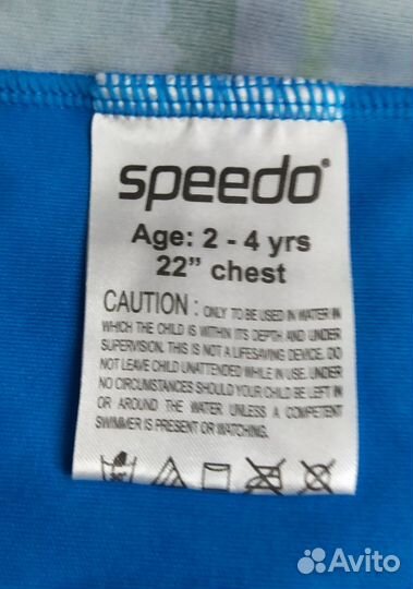 Купальник Speedo UV защита