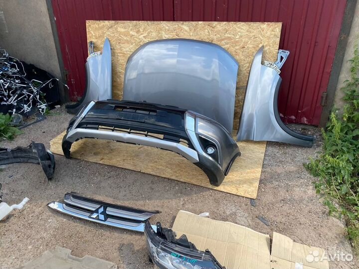 Ноускат Mitsubishi Outlander 3 нос целиком