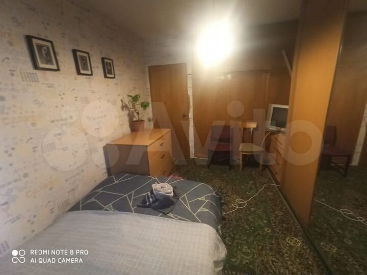 Комната 16 м² в 2-к., 3/8 эт.