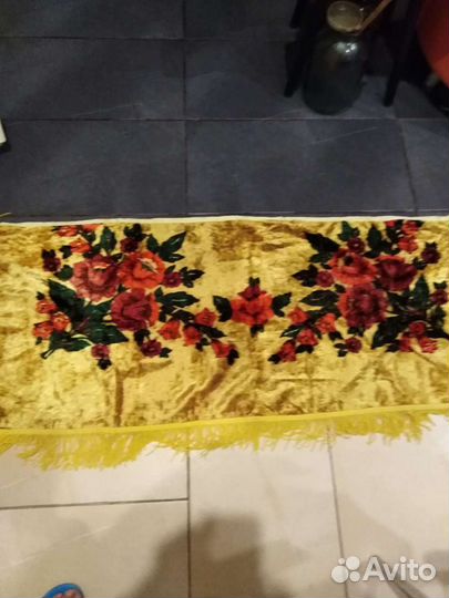 Скатерть бархатная СССР