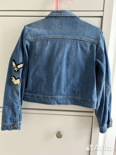 Куртка джинсовая для девочки 6 лет