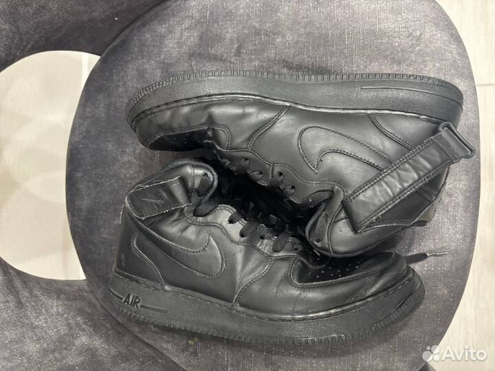 Nike Air Force 1 mid black оригинальные. 44 размер