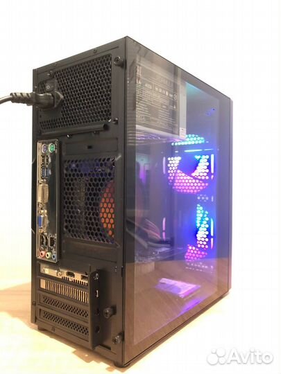 Бюджетный игровой компьютер i5-4430/rx 560/8gb ram