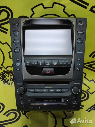 Магнитола Lexus Gs430 UZS190 3UZ-FE 2005.10