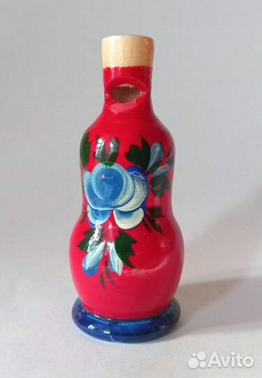 Матрёшка-свисток, свистулька. Винтаж, СССР