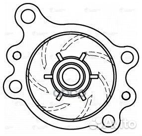 LWP 2603 luzar Насос водяной BMW 3 (E36)