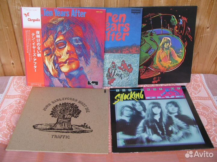 Ten Years After, Shocking Blue, Traffic LP винил