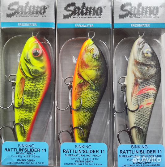Джерки Salmo Rattlin Slider 11S