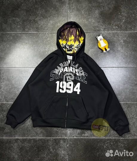 Zip худи supreme Maison margiela