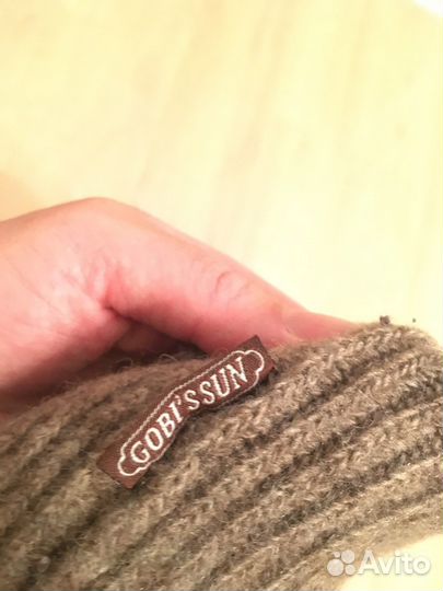 Шапка из монгольской шерсти