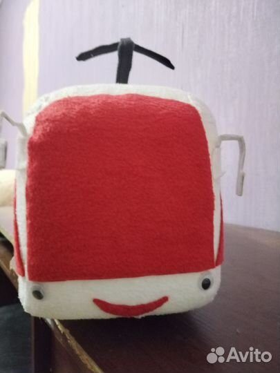 Мягкая игрушка трамвай 100 см