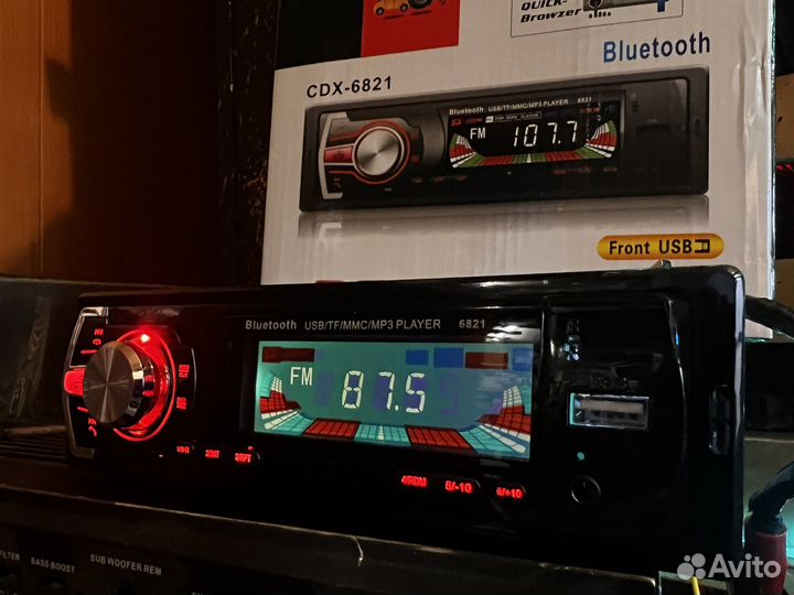 Магнитола mp3. 12-24 вольт