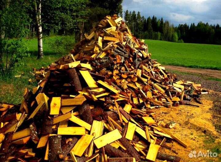 Дрова в чурках