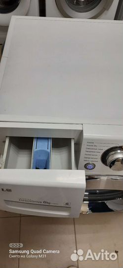 Стиральная машина LG Direct Drive 6kg inverter