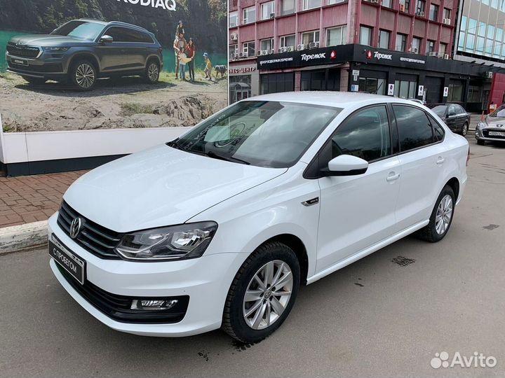 Volkswagen Polo 1.6 AT, 2020, 35 000 км