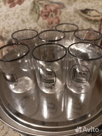 Хрустальные рюмки СССР