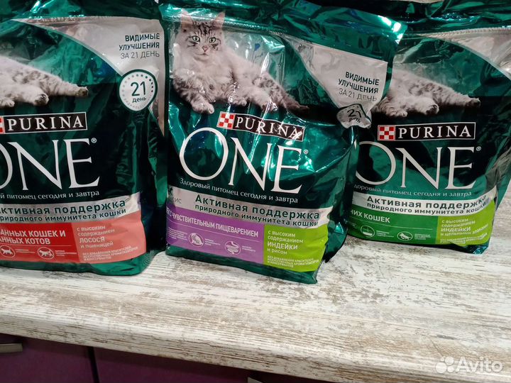 Сухой корм для кошек Purina one