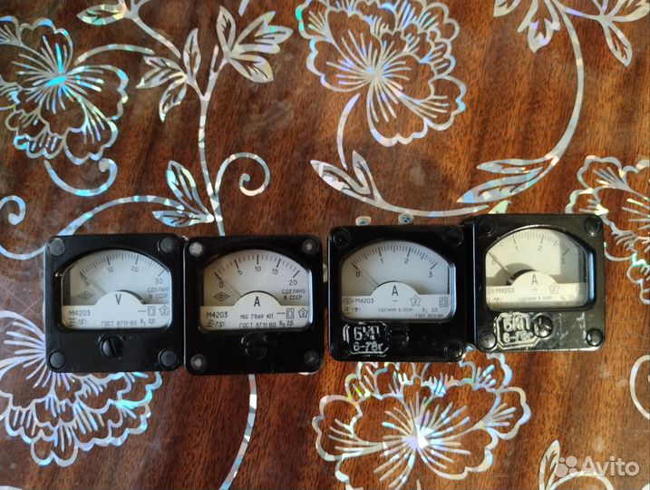 Вольтметр, Амперметр, Микроамперметр СССР