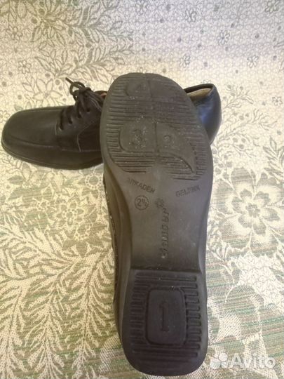 Полуботинки ортопедические ganter 35