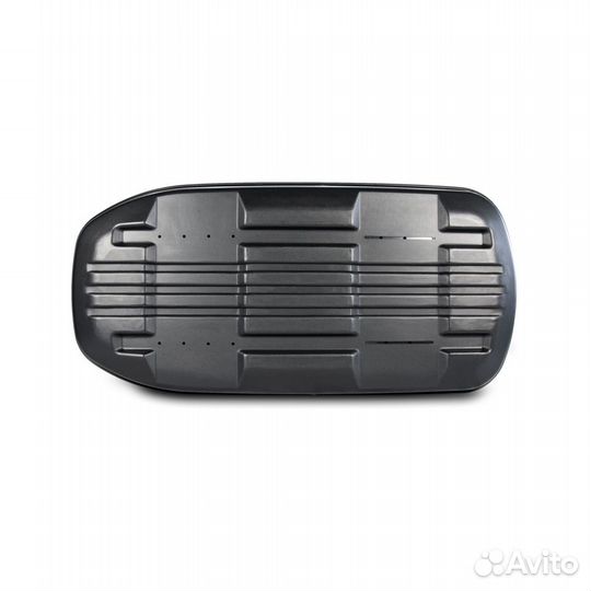 Автобокс на крышу MaxBox PRO 460 серый матовый