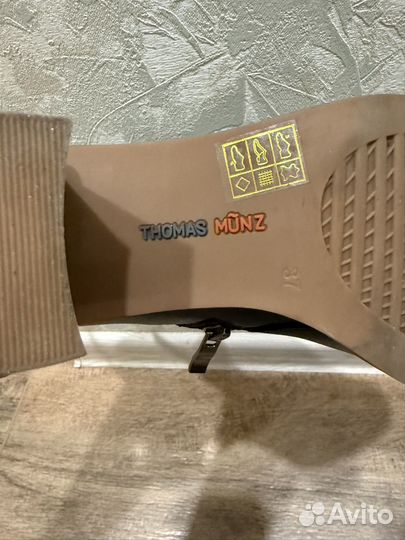 Полусапоги женские натуральная кожа 37