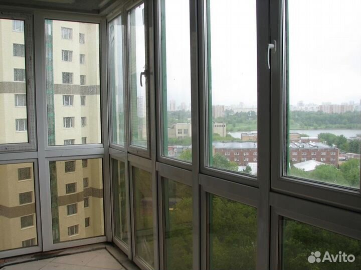 Алюминиевое остекление балконов