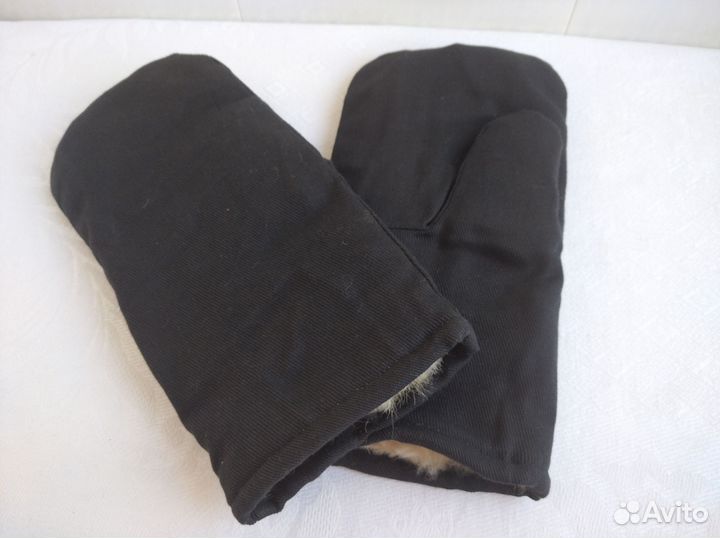 Варежки меховые