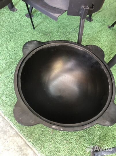 Узбекский чугунный казан 6 л
