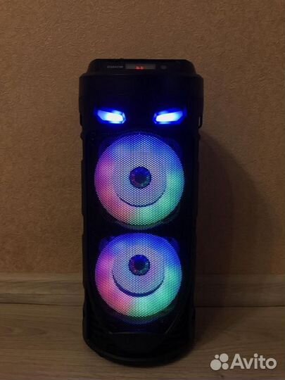 Супер басс караоке колонка динамик портативная
